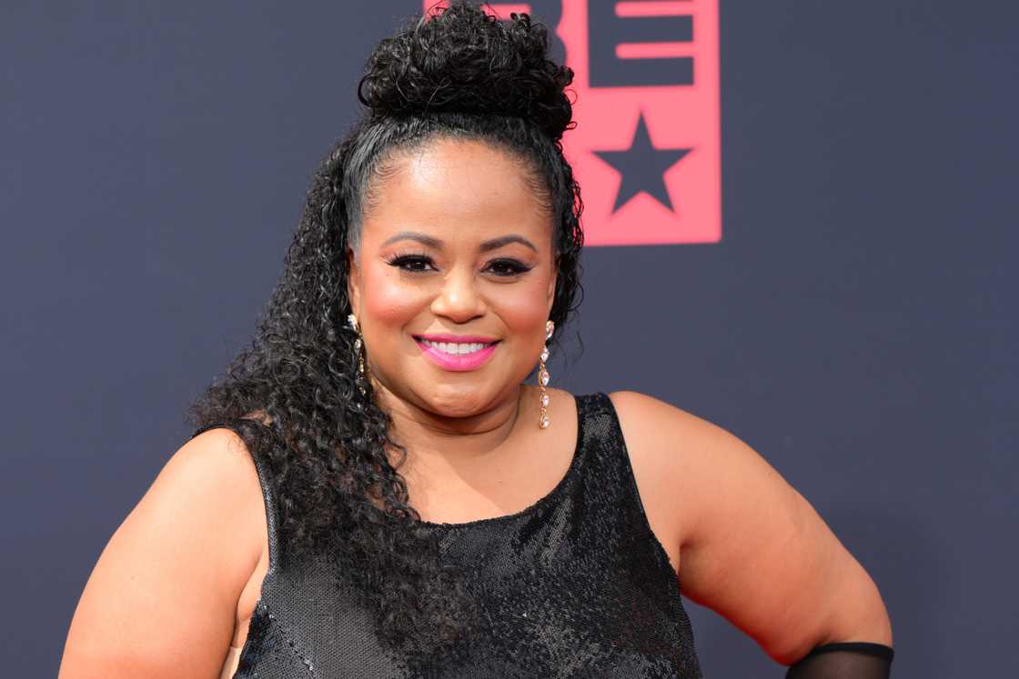 Courtney Nichole attends the 2022 BET Awards