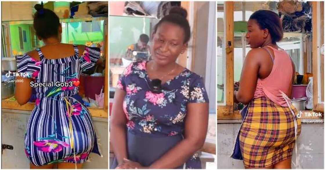 Videos of pretty Ghanaian 'gob3' seller Celestina Etornam. Videos of pretty Ghanaian 'gob3' seller Celestina Etornam.