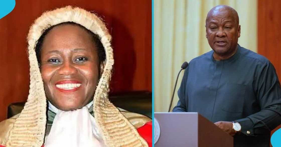 Gertrude Torkornoo, President John Mahama, Chief Justice, Supreme Court, 1992 constitution. Gertrude Torkornoo, President John Mahama, Chief Justice, Supreme Court, 1992 constitution.