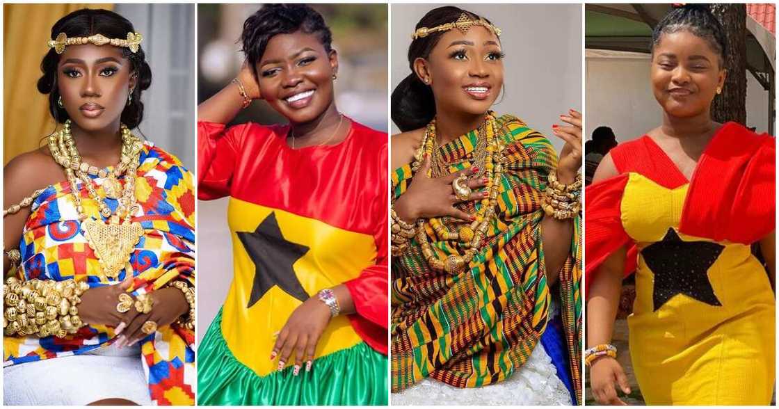 Hajia Bintu, Felicia Osei, Akuapem Poloo, and Nakeeyat on Independence Day