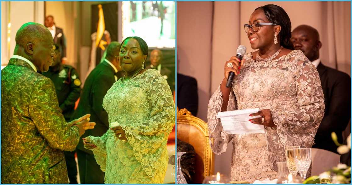 Otumfuo: Lady Julia shares heartwarming story of how he met Asantehene, video trends Otumfuo: Lady Julia shares heartwarming story of how he met Asantehene, video trends