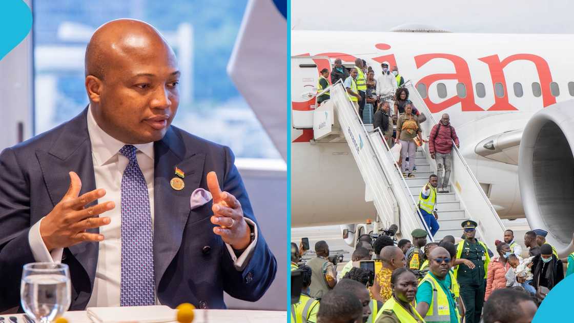 Foreign Minister Ablakwa has explained the reason for delays in evacuating stranded Ghanaians from South Africa Foreign Minister Ablakwa has explained the reason for delays in evacuating stranded Ghanaians from South Africa