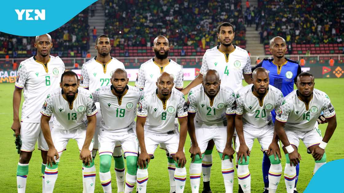 Comoros close the gap on Ghana, Comoros beat the Central African Republic, Comoros move to second, Comoros behind Ghana in Group I, Ghana vs Mali