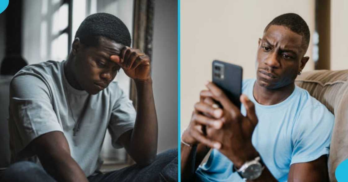 Ghanaian man in tears, girlfriend, broken heart, heartbroken, relationship, Christmas Day Ghanaian man in tears, girlfriend, broken heart, heartbroken, relationship, Christmas Day