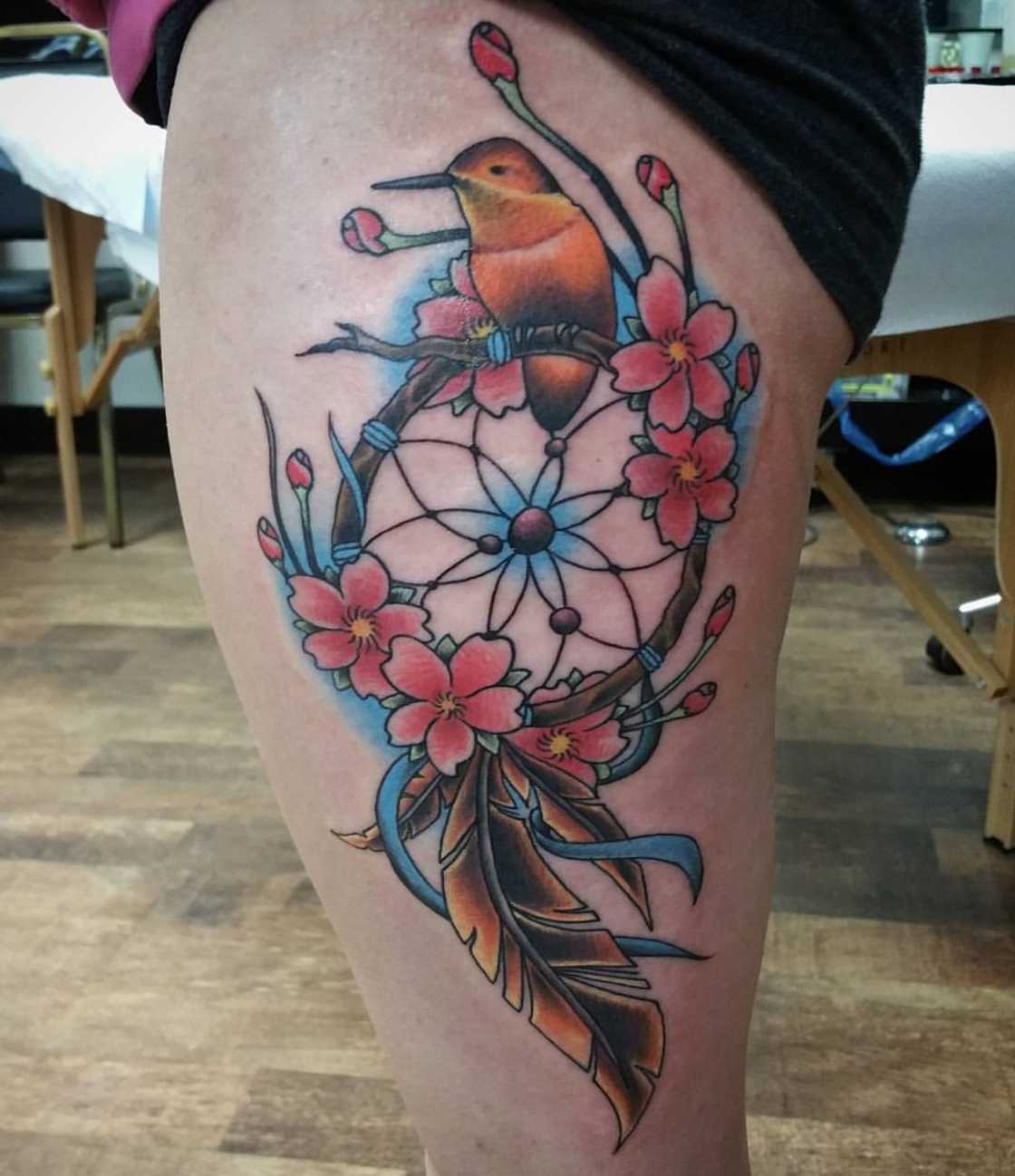 Hummingbird tattoo