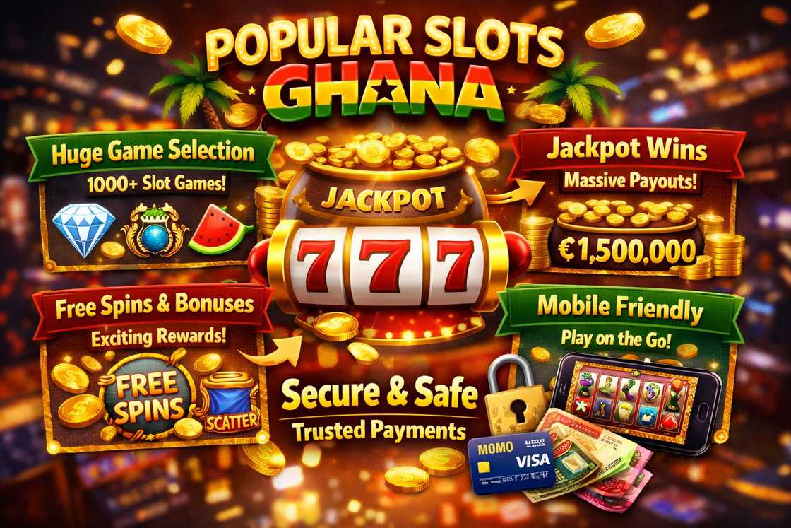 Popular slots in Ghana feature Popular slots in Ghana feature
