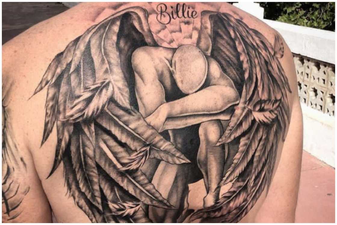 Guardian angel tattoo Guardian angel tattoo