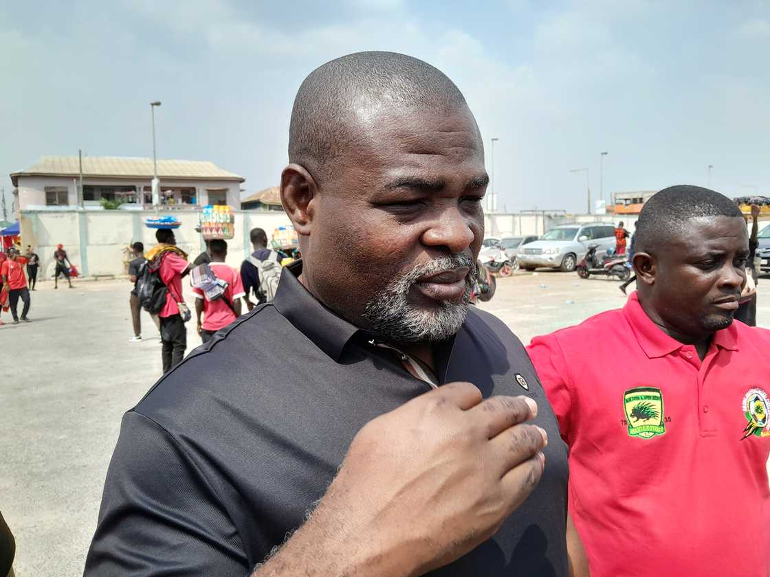 Former Asante Kotoko NCC chairman, Christopher Damenya was present at the one week observation ceremony of Pooley in Kumasi on February 16 Former Asante Kotoko NCC chairman, Christopher Damenya was present at the one week observation ceremony of Pooley in Kumasi on February 16