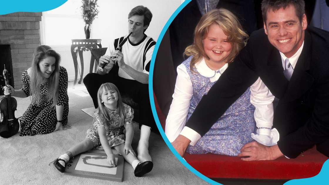 Jim Carrey with his wife Melissa and daughter Jane Jim Carrey with his wife Melissa and daughter Jane