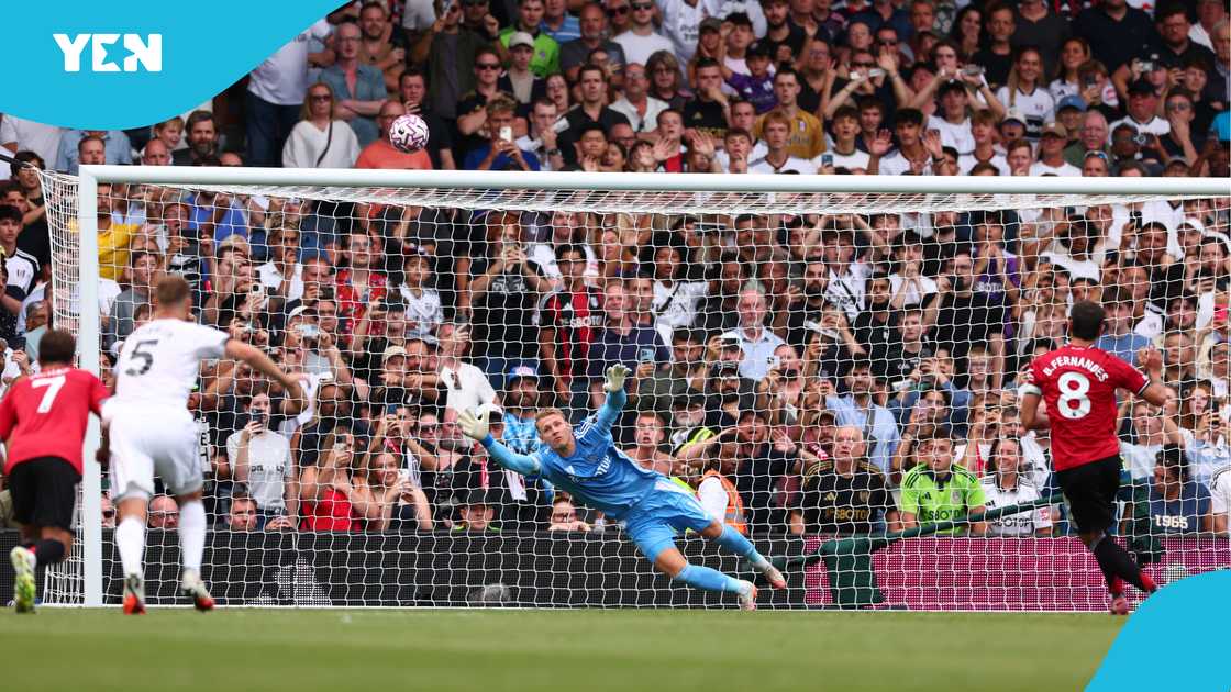 Why Bruno Fernandes missed penalty against Fulham as footage goes viral Why Bruno Fernandes missed penalty against Fulham as footage goes viral