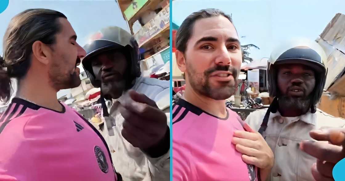 American tourist, okada rider, confrontation, social media, video vlogger American tourist, okada rider, confrontation, social media, video vlogger