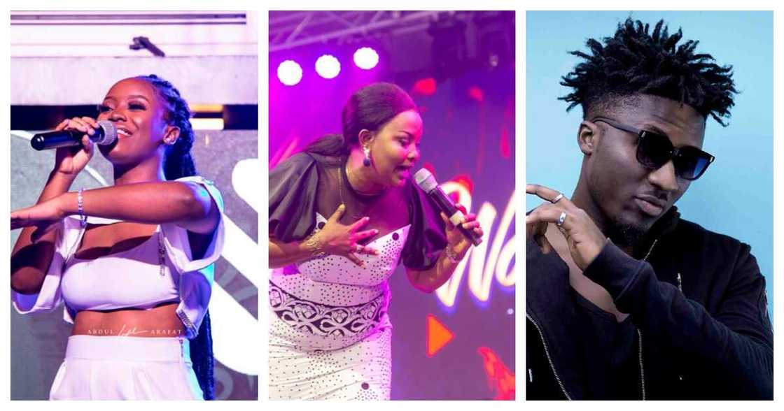 Nana Ama McBrown and Amerado join Gyakie to perform 'Forever' on UTV's United Showbiz Nana Ama McBrown and Amerado join Gyakie to perform 'Forever' on UTV's United Showbiz