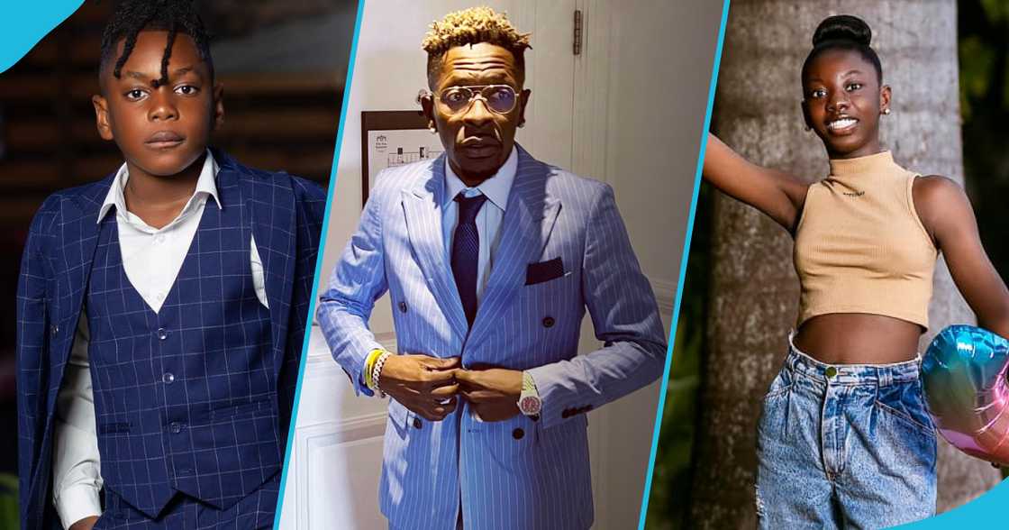 3 times Shatta Wale changelled his World's Best Dad inner energy 3 times Shatta Wale changelled his World's Best Dad inner energy