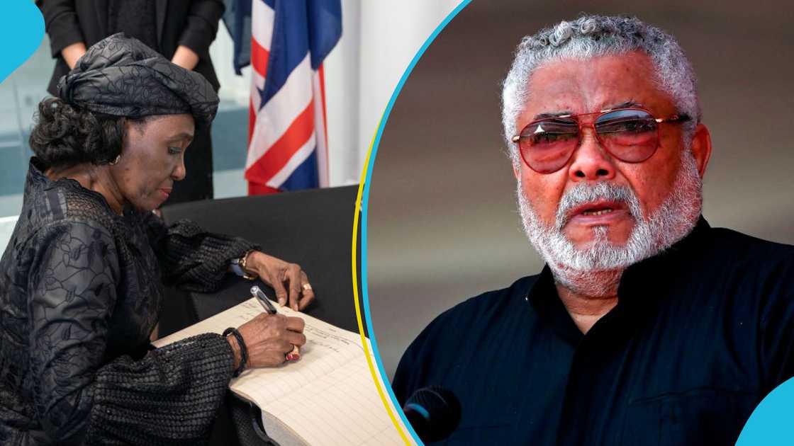 JJ Rawlings, Covid-19, National Democratic Congress, Zanetor Agyeman-Rawlings, Rawlings Family Tribute to JJ, NDC politics. JJ Rawlings, Covid-19, National Democratic Congress, Zanetor Agyeman-Rawlings, Rawlings Family Tribute to JJ, NDC politics.