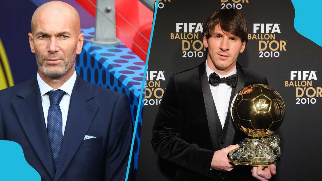 Zinedine Zidane Names Footballer He Believes Was Robbed of Ballon d’Or