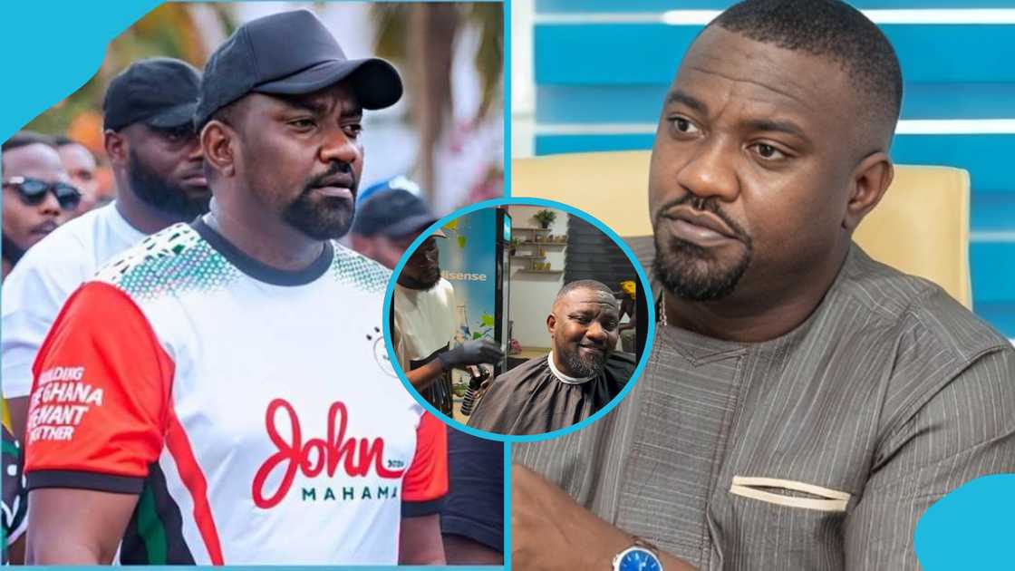 John Dumelo, Ghana social media, Ghanaian actor politician, local salon video, future president of Ghana, down-to-earth personality