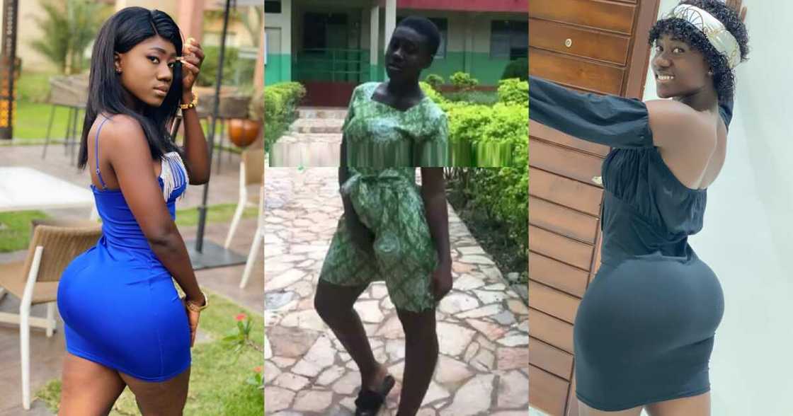 Hajia Bintu: Tik Tok star's SHS throwback photos pop up Hajia Bintu: Tik Tok star's SHS throwback photos pop up