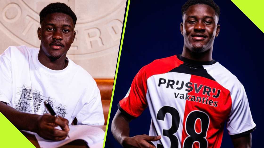 Ibrahim Osman at Feyenoord. Ibrahim Osman at Feyenoord.