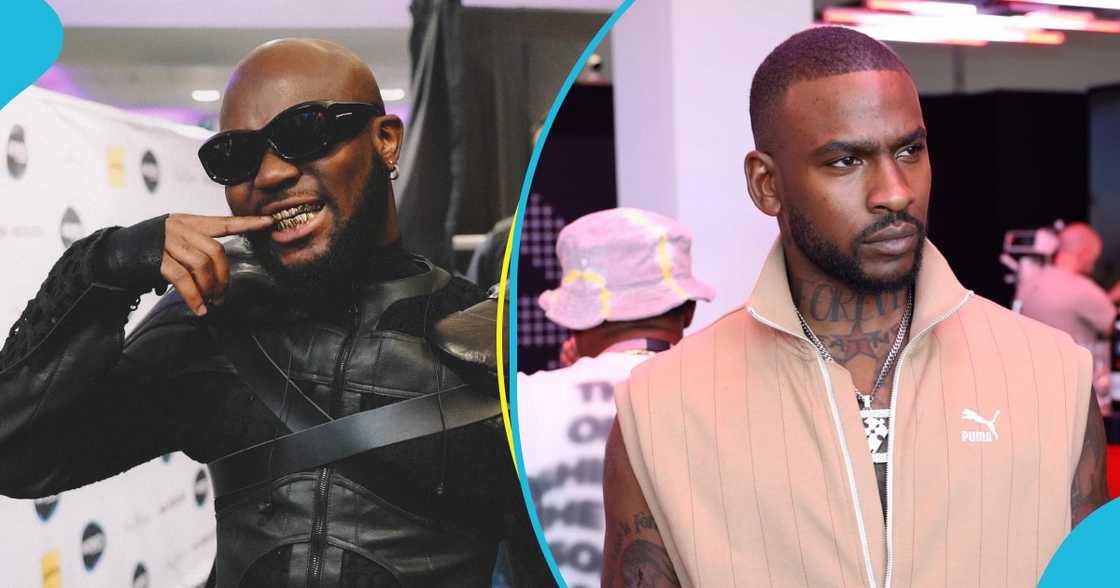 King Promise and Skepta in photos King Promise and Skepta in photos