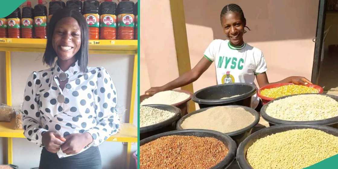 Gladys Adija started her business with her NYSC alawi. Gladys Adija started her business with her NYSC alawi.