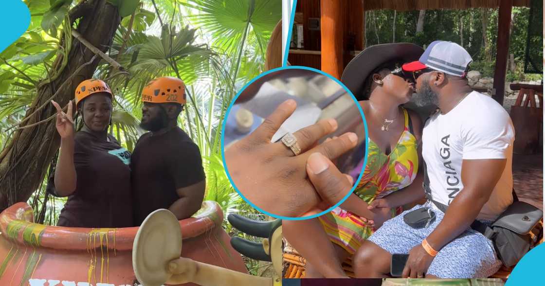 Ghanaian actress Tracey Boakye and Frank Badu Ntiamoah Ghanaian actress Tracey Boakye and Frank Badu Ntiamoah