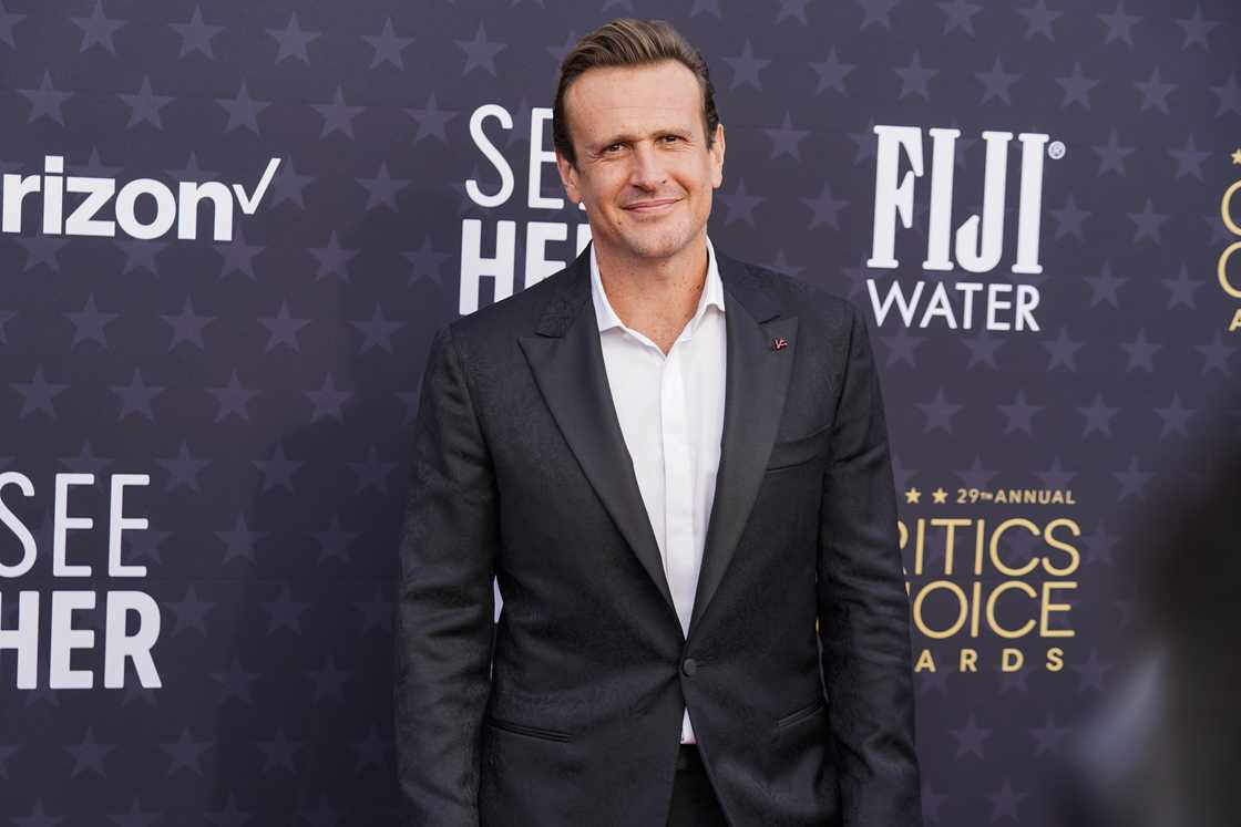 Jason Segel attends the 2024 Critics Choice Awards in Santa Monica Jason Segel attends the 2024 Critics Choice Awards in Santa Monica