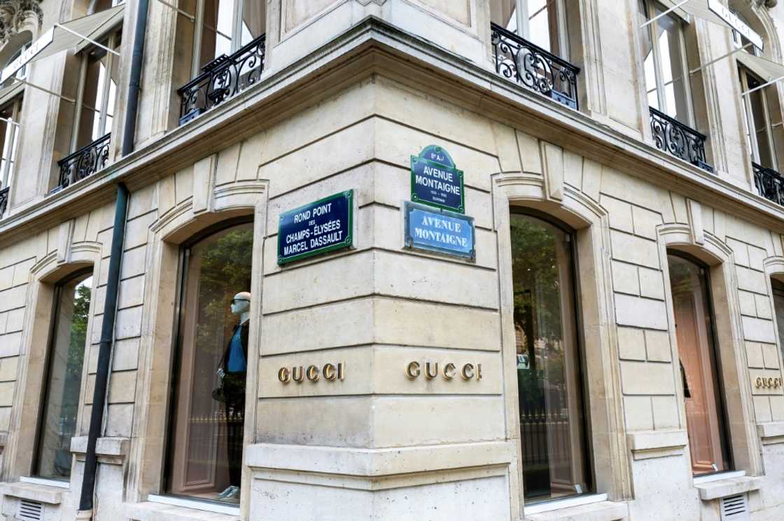 A Gucci store in Paris, where its parent company Kering is based