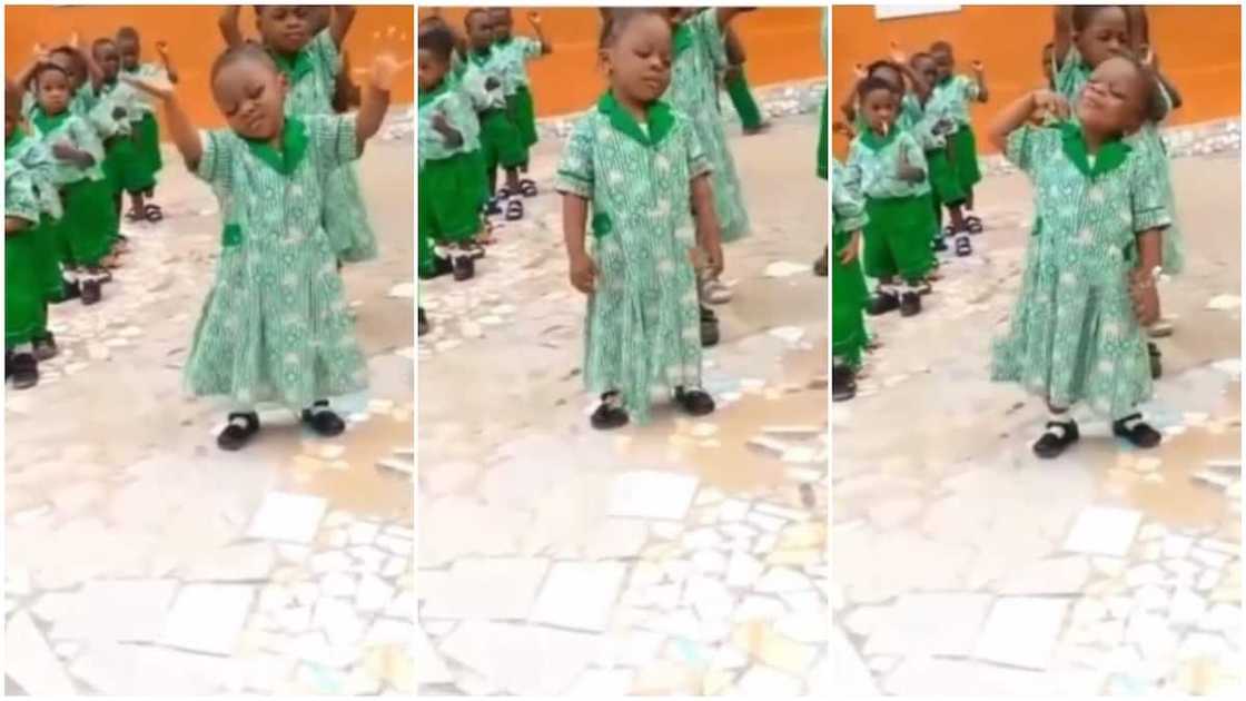 People said she must have learned the act from someone. People said she must have learned the act from someone.