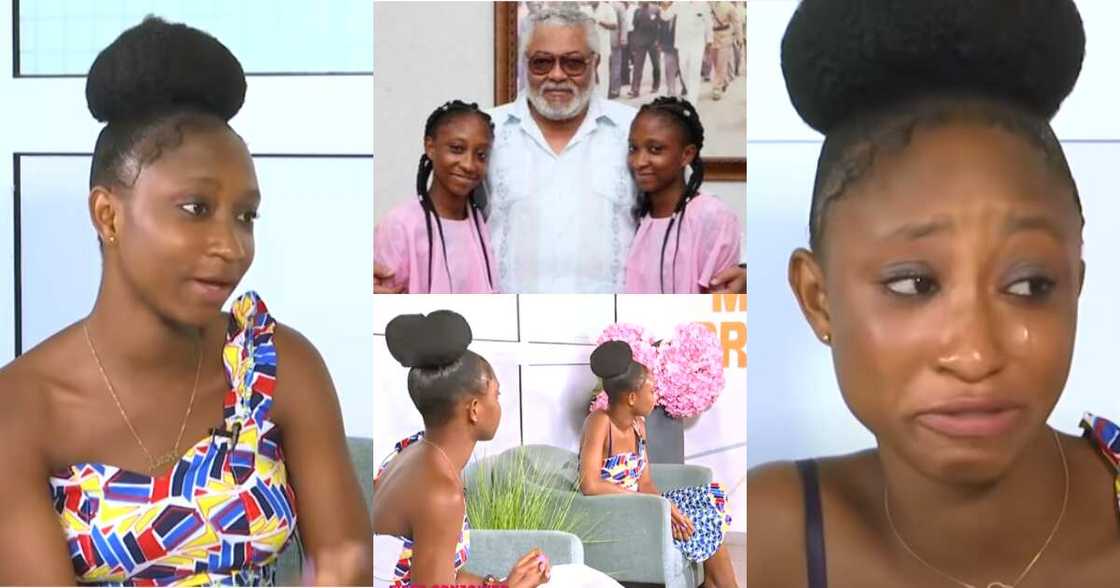 1st conjoined twins separated in Ghana in tears as they express love for Rawlings in video 1st conjoined twins separated in Ghana in tears as they express love for Rawlings in video