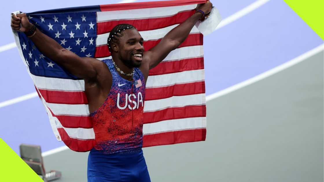 Paris 2025 Noah Lyles Shares Emotional Message After Winning Gold in