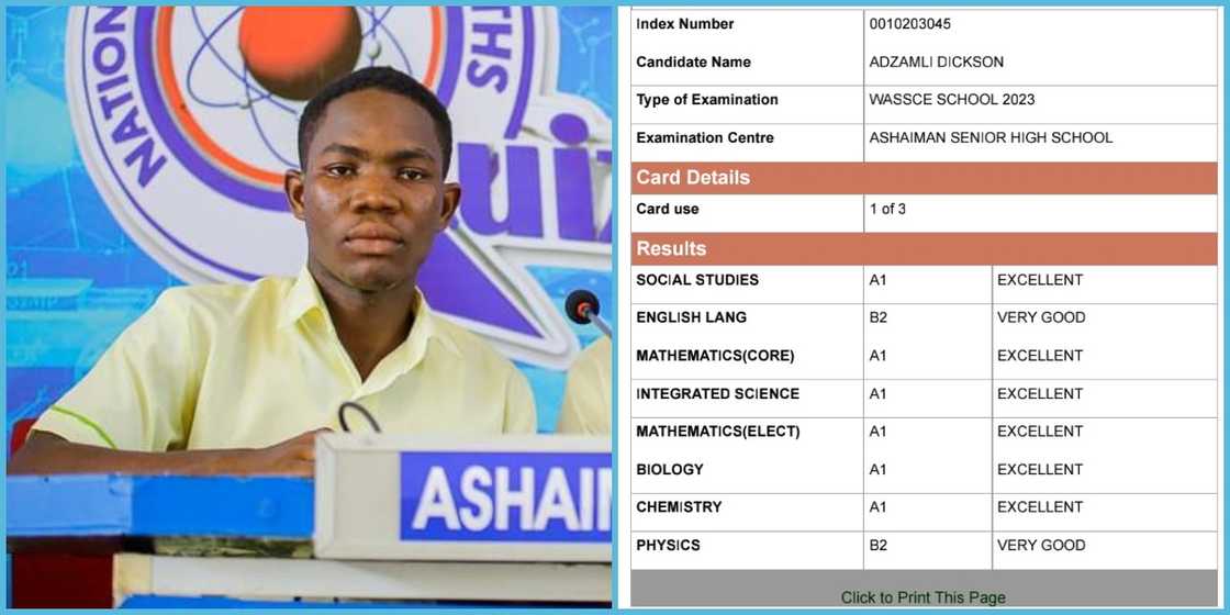 Intelligent NSMQ Student Who Got 6As Needs GH¢14k Or Forfeit University Admission Intelligent NSMQ Student Who Got 6As Needs GH¢14k Or Forfeit University Admission