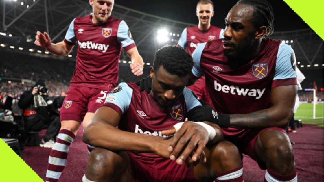 Mohammed Kudus at West Ham. Mohammed Kudus at West Ham.