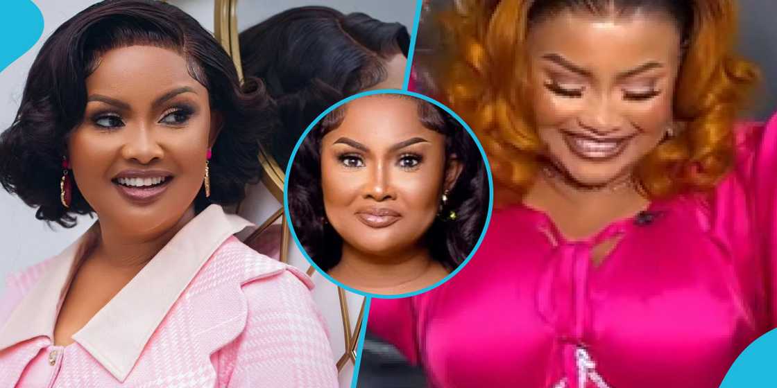 Nana Ama McBrown supports Stonebwoy while rocking a gorgeous fuchsia gown Nana Ama McBrown supports Stonebwoy while rocking a gorgeous fuchsia gown