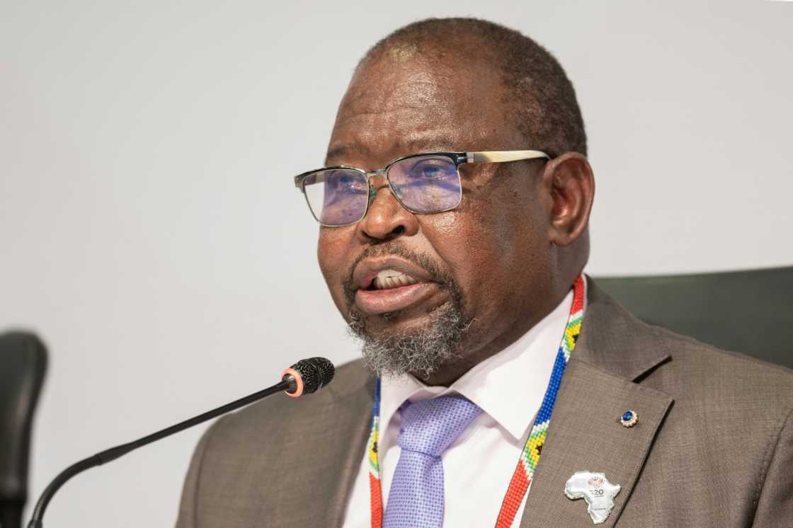 The new budget proposed by South African Finance Minister Enoch Godongwana was booed in parliament The new budget proposed by South African Finance Minister Enoch Godongwana was booed in parliament