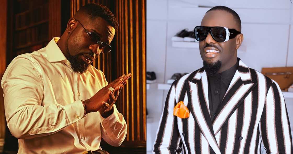 Photo drops as Sarkodie links up with Nigerian actor Jim Iyke while on tour Photo drops as Sarkodie links up with Nigerian actor Jim Iyke while on tour