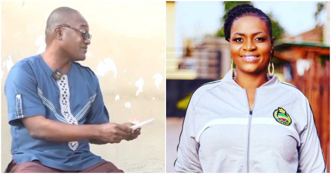 Ayisha Modi shows veteran actor Jaga Pee massive love. Ayisha Modi shows veteran actor Jaga Pee massive love.