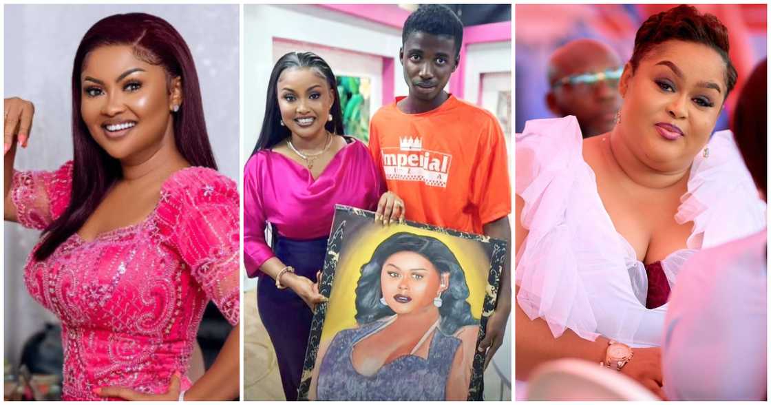 Artist confuses Ghanaians with portrait of McBrown Artist confuses Ghanaians with portrait of McBrown