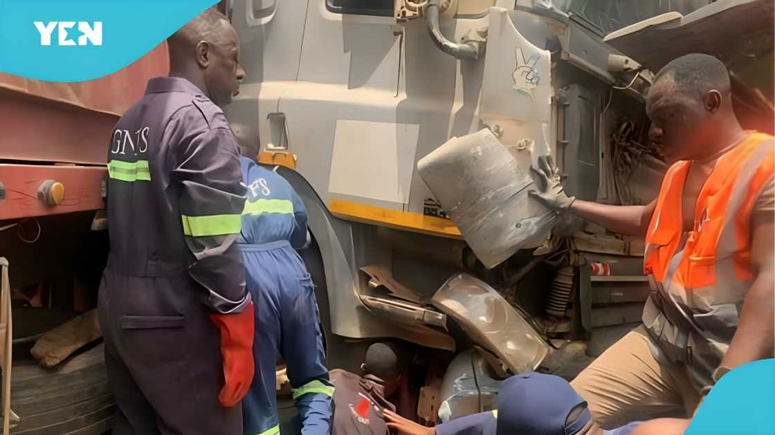 Accra-Kumasi Highway, fatal road crash, DAF truck accident, vehicle maintenance, brake failure, multi-vehicle collision, Ghana National Fire Service, Dr Marbel Junction, motorist safety, road safety tips