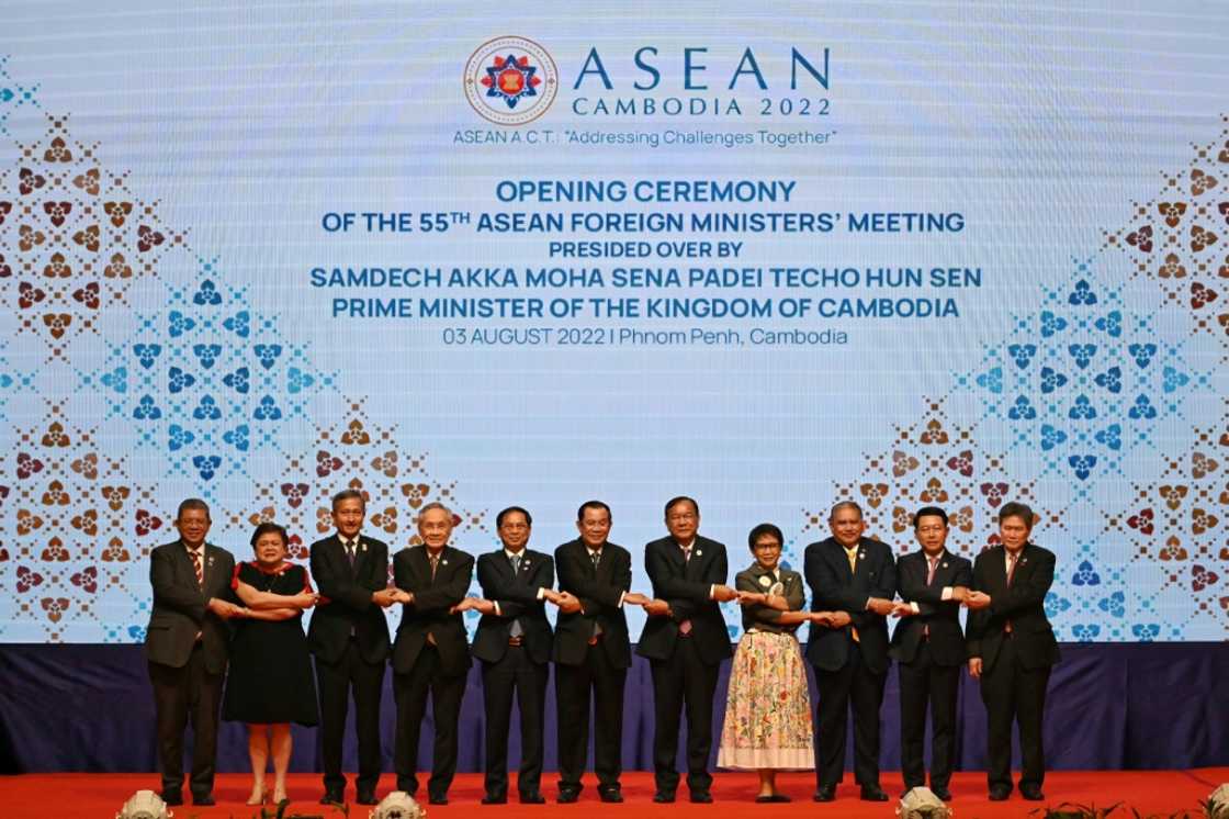 Southeast Asian foreign ministers will seek ways to help calm rising tensions over Taiwan at ASEAN talks in Cambodia