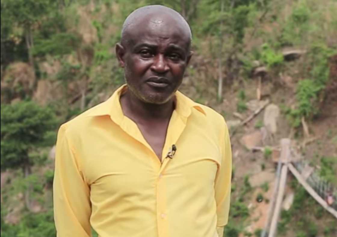 Canopy walkway builder Kenneth Akufo Asare Canopy walkway builder Kenneth Akufo Asare