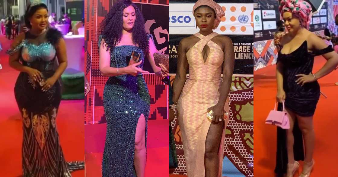 McBrown, Menaye Donkor, Becca, Nadia Buari at GUBA 2021