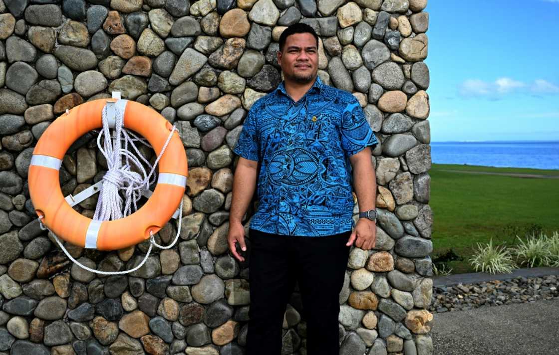 Tuvaluan foreign minister Simon Kofe told AFP he was "surprised and saddened" by Kiribati's departure Tuvaluan foreign minister Simon Kofe told AFP he was "surprised and saddened" by Kiribati's departure