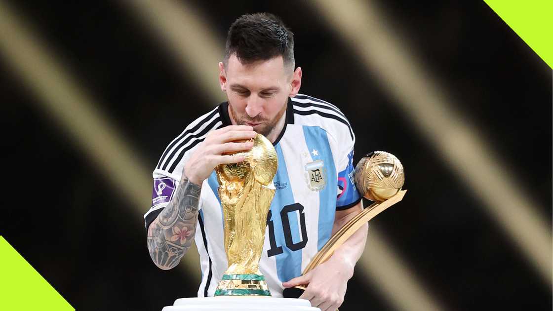 Lionel Messi has won the World Cup and two Copa Americas back to back to back Lionel Messi has won the World Cup and two Copa Americas back to back to back