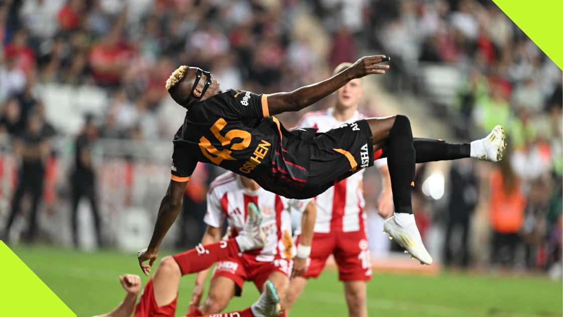 Victor Osimhen scored an overhead kick goal for Galatasaray against Antalyaspor. Victor Osimhen scored an overhead kick goal for Galatasaray against Antalyaspor.