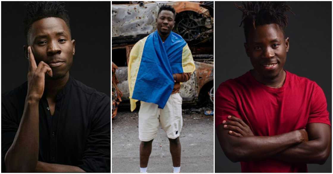 African dad in Ukraine speaks on war, family, and business. African dad in Ukraine speaks on war, family, and business.