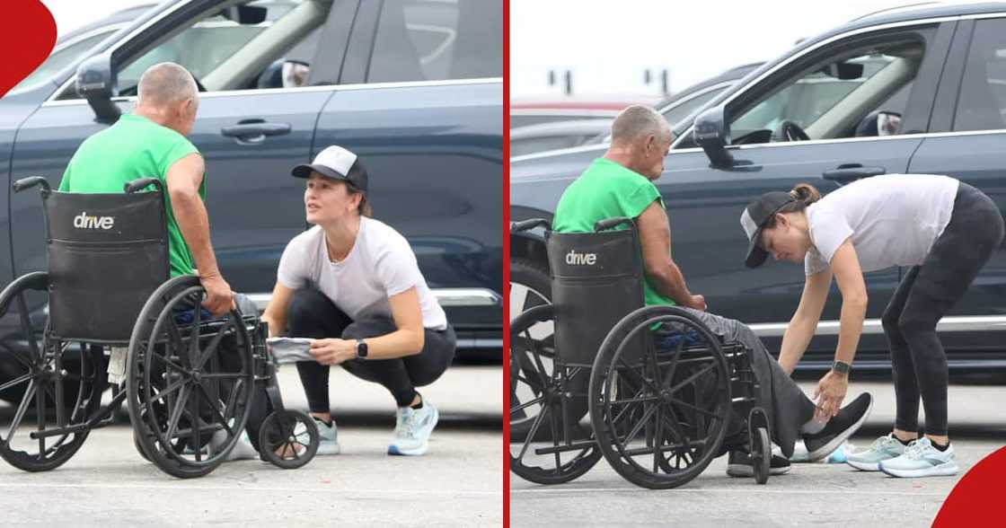 Jennifer Garner Offers Homeless Man In Wheelchair Her Shoes, Puts Socks ...