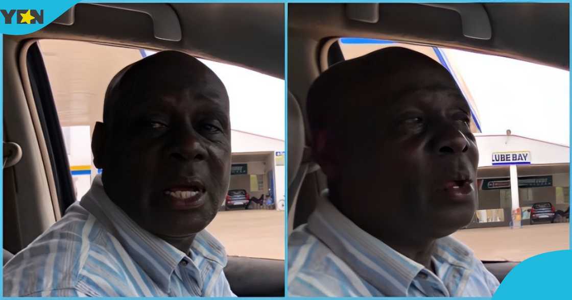 A Ghanaian taxi drivers shares how he became a divorcee in a trending video. A Ghanaian taxi drivers shares how he became a divorcee in a trending video.