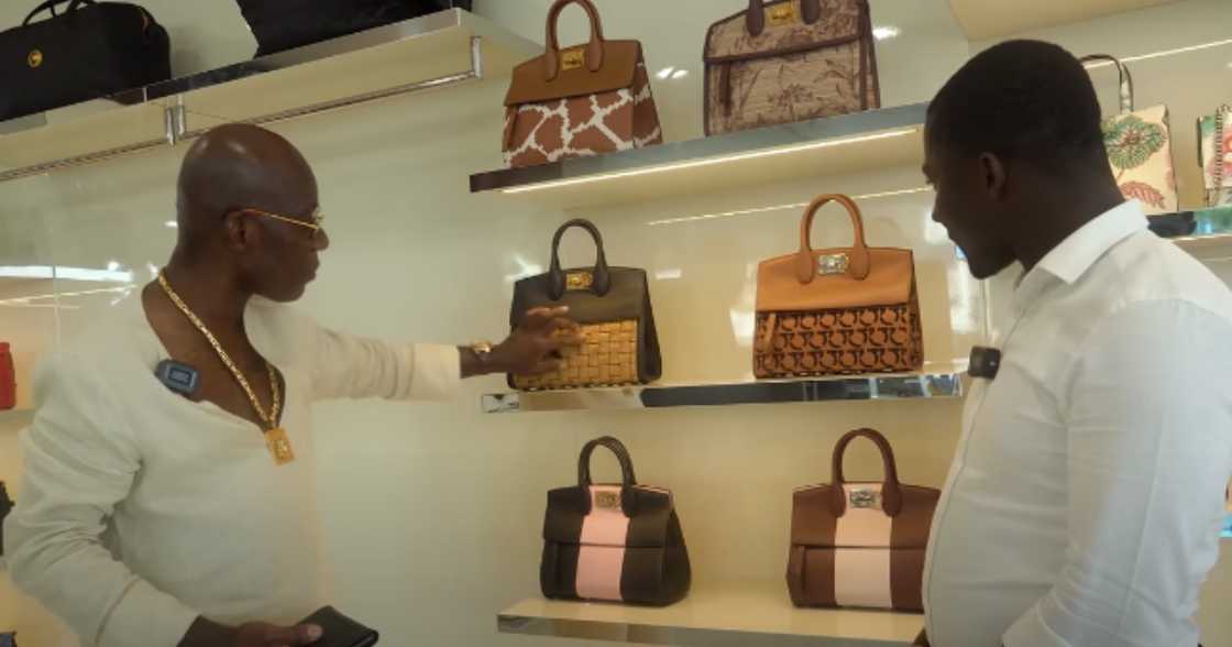 Rich Ghanaian man gives tour of his boutique Rich Ghanaian man gives tour of his boutique