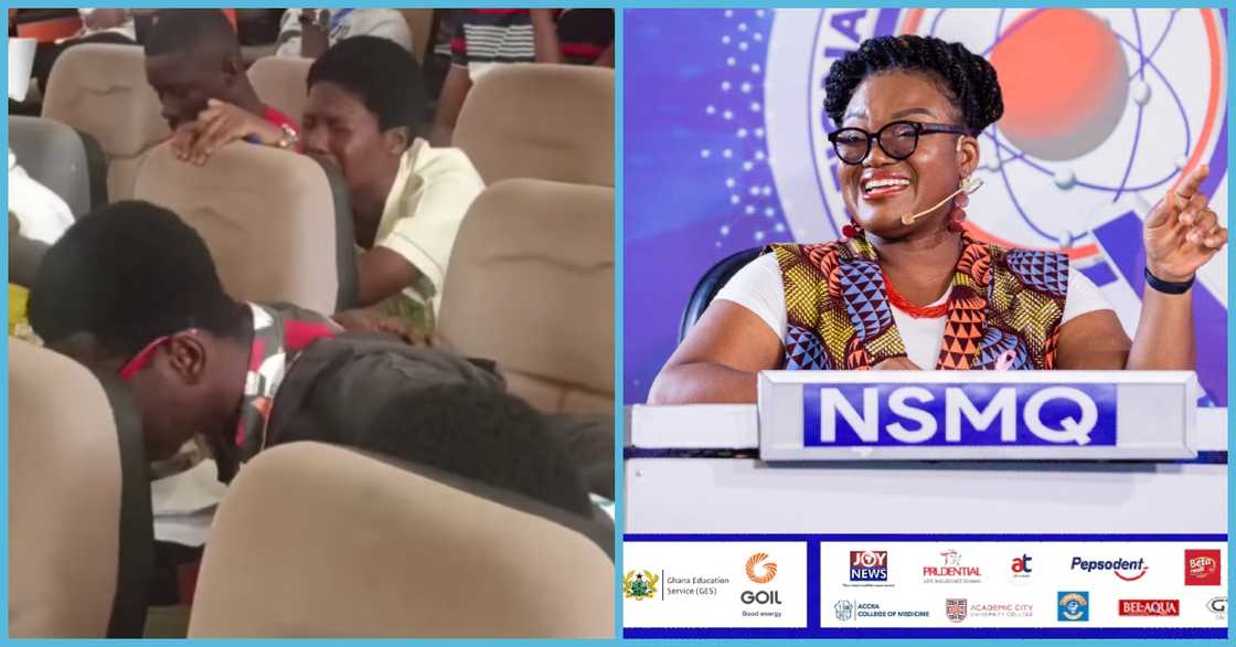 NSMQ students pray in tongues in video NSMQ students pray in tongues in video