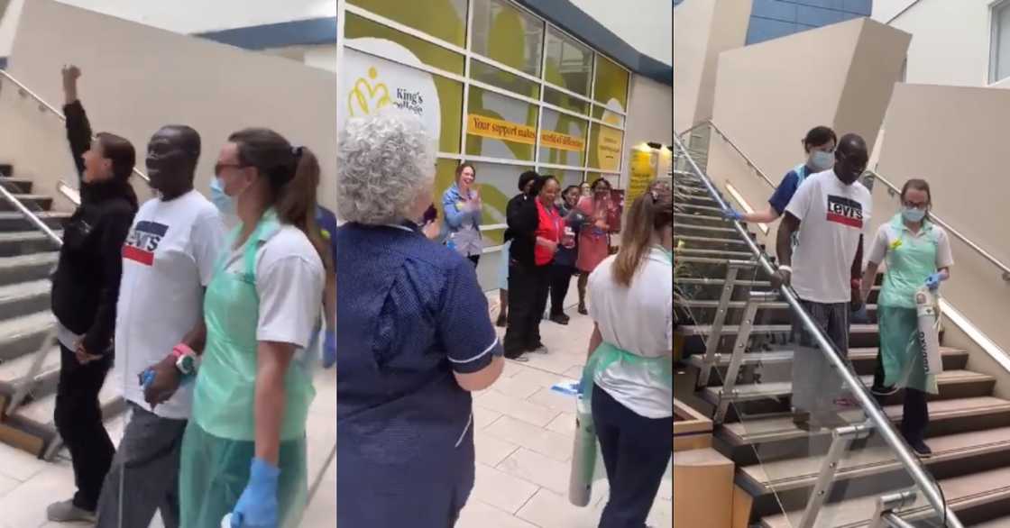 Richard Frimpong: Man wakes up in UK hospital after 8 months of being in coma due to COVID-19 Richard Frimpong: Man wakes up in UK hospital after 8 months of being in coma due to COVID-19